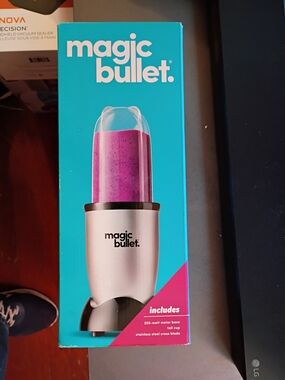 Magic Bullet Personal Blender - Silver, Purple